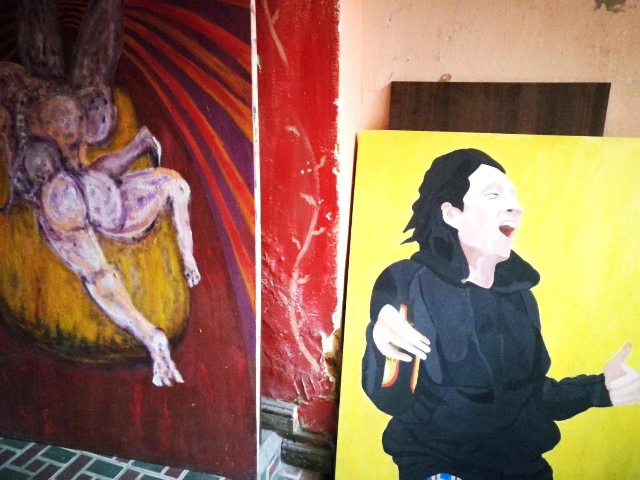 Casa Artistica Candelaria Bogota Bagian luar foto